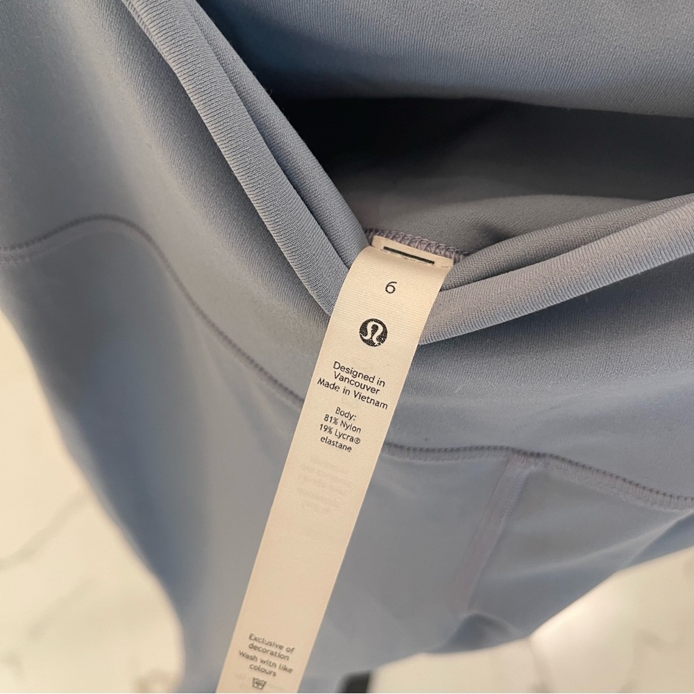 lululemon athletica Women's Slate Blue Flare Pants - Picture 3 of 10